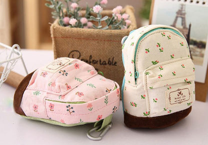 The supply of Korean pastoral small Suihua mini small bags hasp cute fashion change key bag