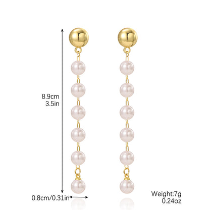 Exaggerated Irregular Baroque Pearl Earrings